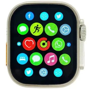 P9 Ultra 2 Smart Watch Combo With Headphone